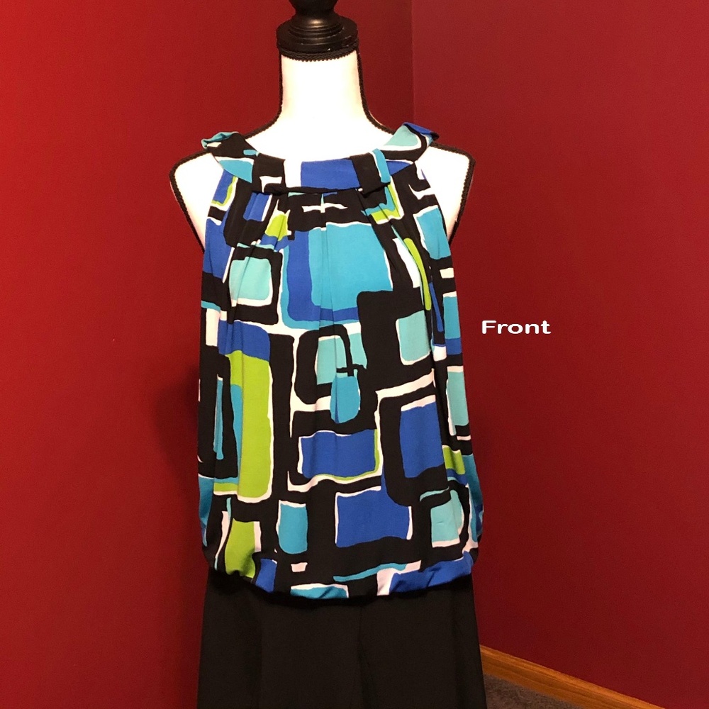 Uniform JPR geometric pattern top